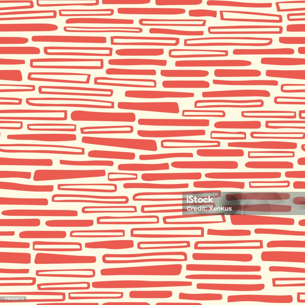 Vertikal Pattern Vertikal Bricks Seamless Repeat Pattern On White Background Stock ...