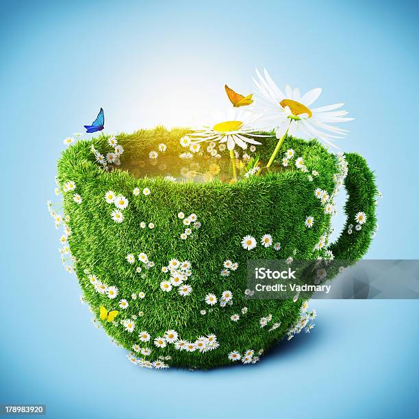 Grass Stock Photo - Download Image Now - Alternative Therapy, Blossom, Blue