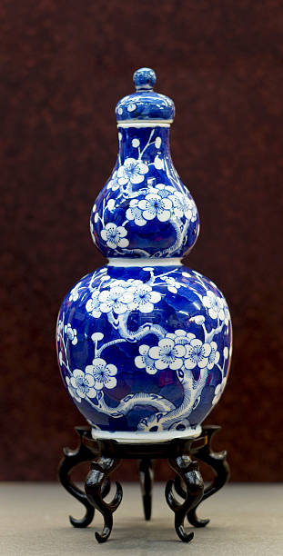 istock Chinese antique blue and white vase 178984191