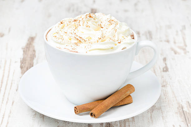 istock cup of cocoa with cinnamon and whipped cream 178985505