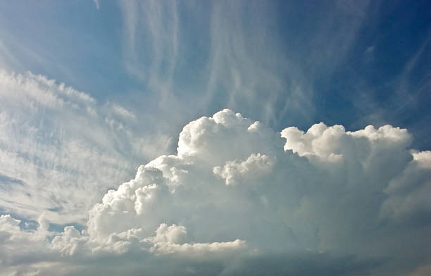 Big cloud stock photo