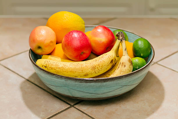 istock Group of fruits in a tray 178986253