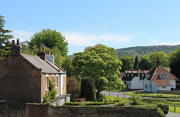 istock Quaint English village 178986264