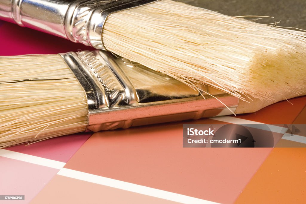 Paint Samples Decorator paint swatches Art Stock Photo