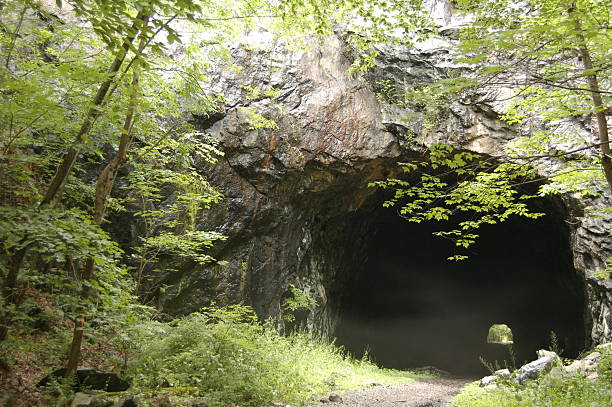 istock Abandoned Train Track Tunnel. New Jersey 178987291