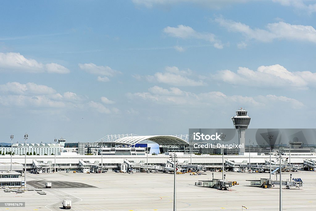 Aeroporto de Munique - Foto de stock de Aeroporto royalty-free