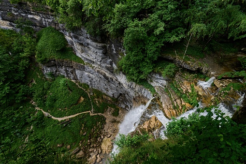 Jura, France, Cascades du Herrison