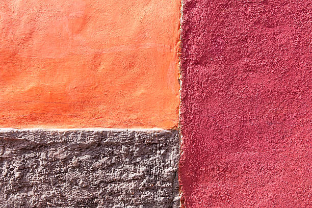 Old adobe wall stock photo