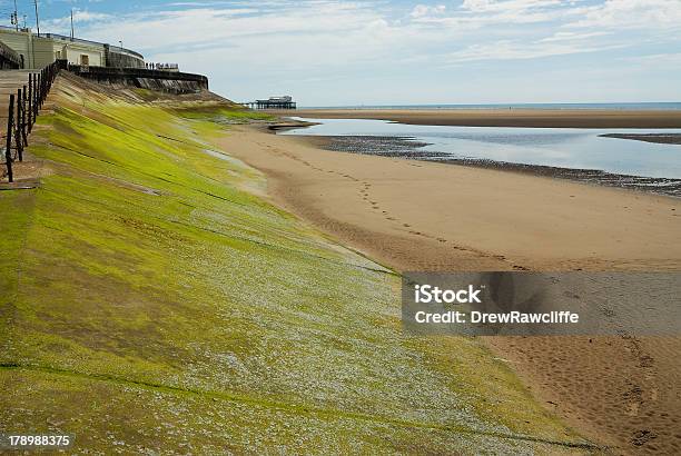 Photo libre de droit de Empreintes De Pas Sur La Plage banque d'images et plus d'images libres de droit de Eau - Eau, Empreinte de pas, Front de mer