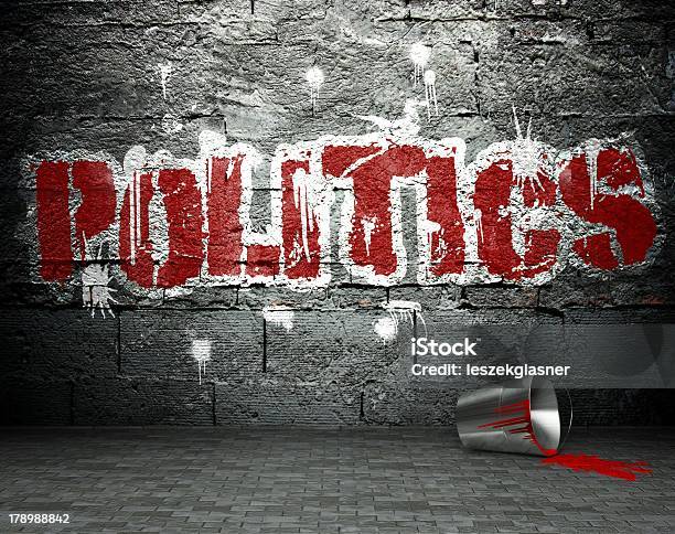 Graffiti Wall Hintergrund Mit Der Politik Street Stockfoto und mehr Bilder von Einzelwort - Einzelwort, Fotografie, Freiheit
