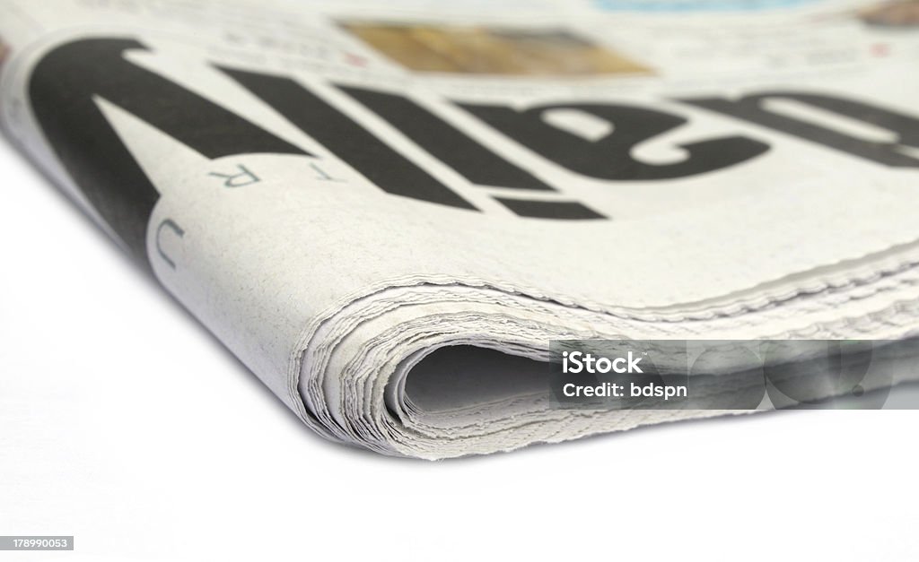 Tageszeitung - Lizenzfrei Artikel - Publikation Stock-Foto