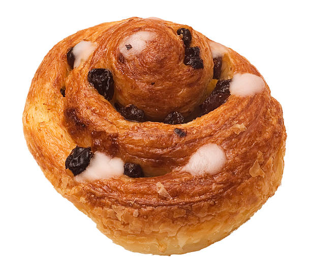 Danish Pastry cutout stock photo