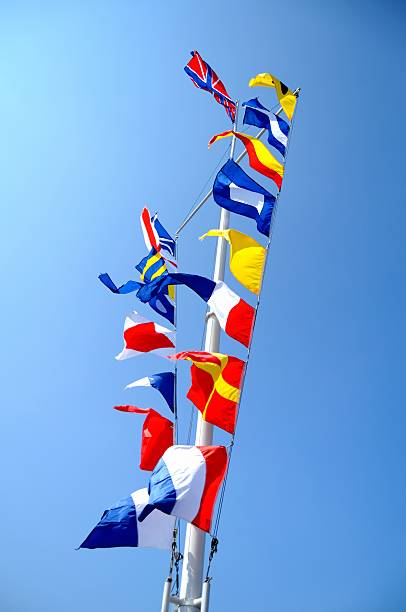 istock Flags at the pier, St. Petersburg 178991388