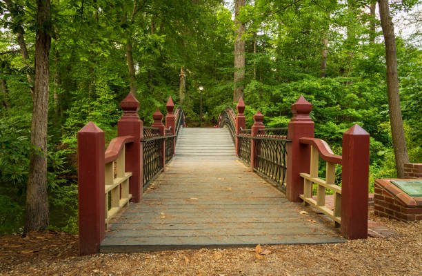 Crim Dell bridge at William and Mary college