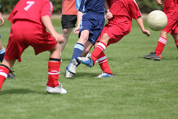 istock A close-up image of a soccer game in motion 178991825