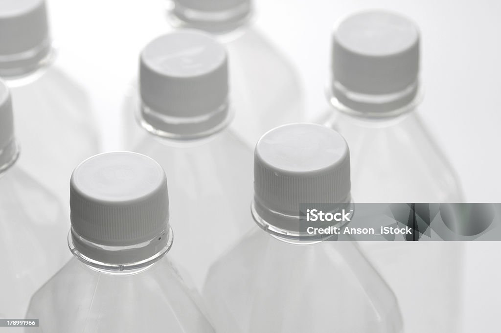 Em branco garrafas de Plástico - Royalty-free Antigo Foto de stock