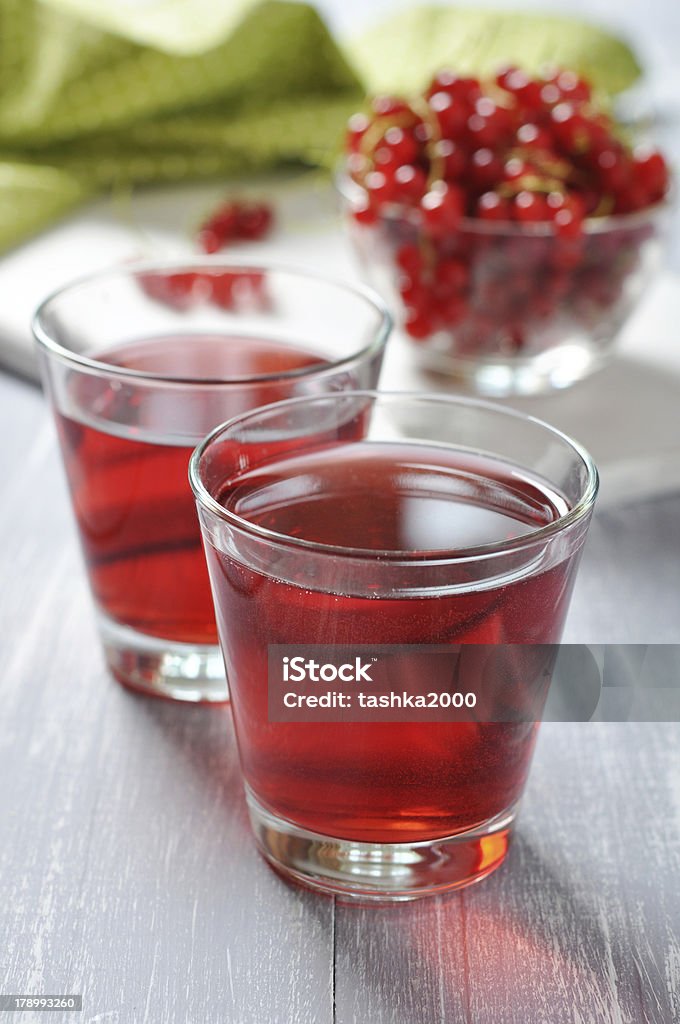 Grosella roja bebida - Foto de stock de Alimento libre de derechos