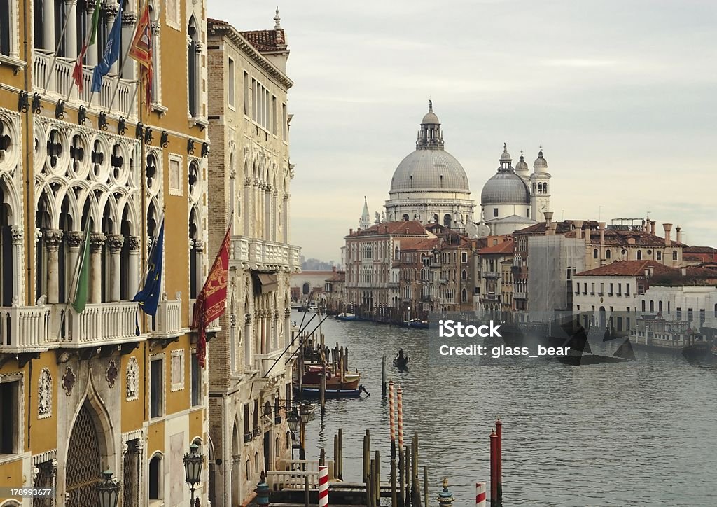 Veneza. O Grand Canal - Foto de stock de Antigo royalty-free