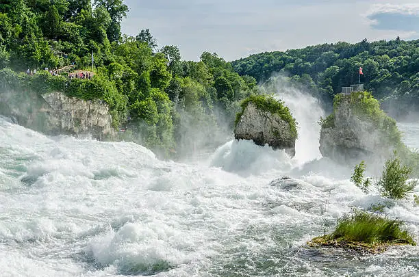 Rhine Falls of Schaffhausen.