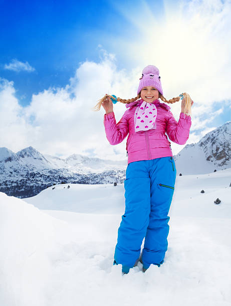 istock Blond girl on winter day 178993760