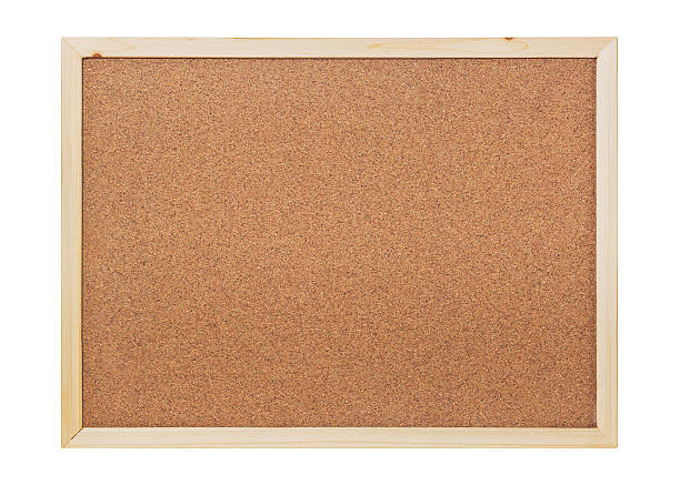 istock Isolated Blank Cork board with wooden frame 178993881