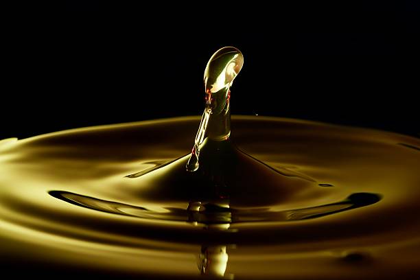 istock Water splash macro, clean fresh liquid with colors 178994080