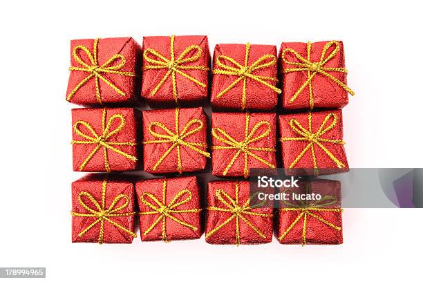 Gifts Top View Stock Photo - Download Image Now - Dozen, Bouquet, Bunch