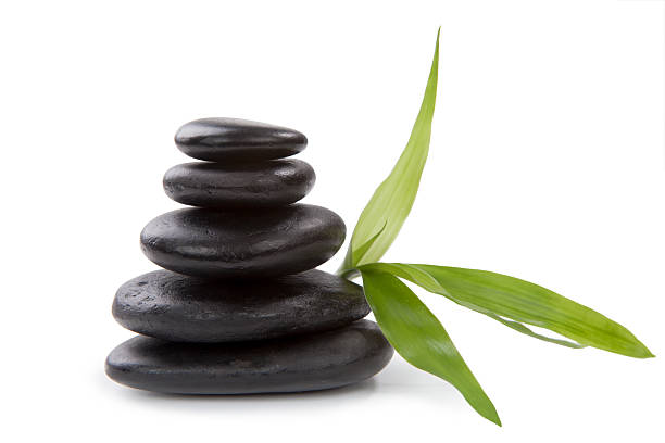 istock Zen pebbles. Stone spa care concept. 178994993