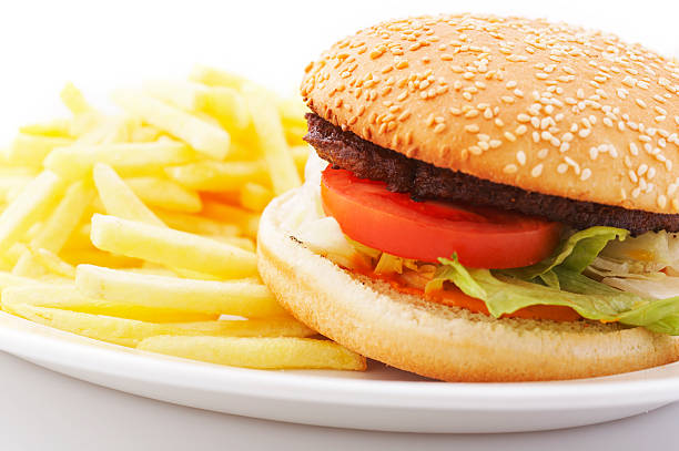 istock hamburger and french fries 178995126