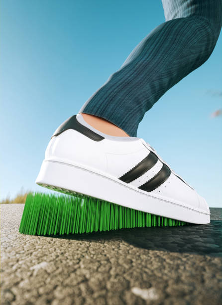 istock Footprints for the Future: Visual Representation of Carbon Impact 1789952842