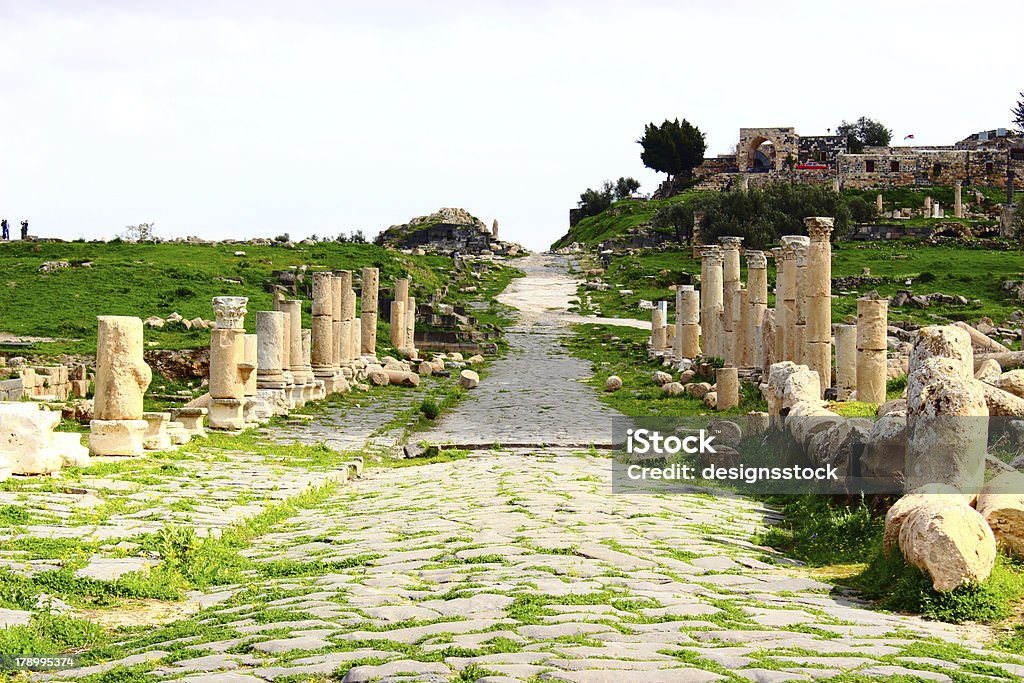 Umm Qais City Umm Qais, Gadara City north-west of Jordan Arabia Stock Photo