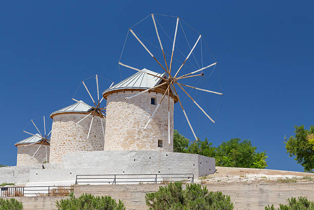 istock Traditional windmills in Alacati, Izmir province, Turkey 178995414