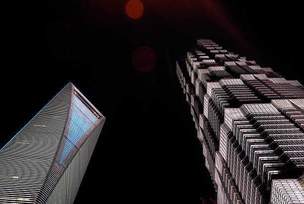 istock shanghai night view, Jin Mao Tower, SWFC 178995552