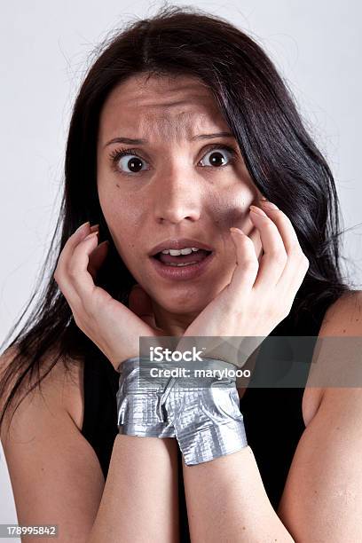 Hostage Young Woman Stock Photo - Download Image Now - Adult, Adults Only, Aggression