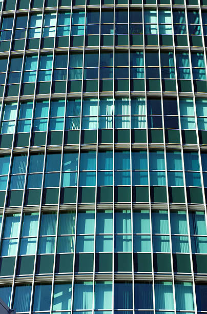 istock Glass wall of high-rise building 178996165