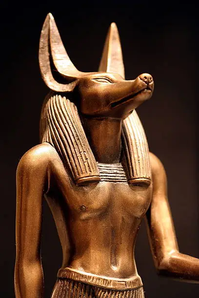 Close-up of Anubis Ornamental Statue