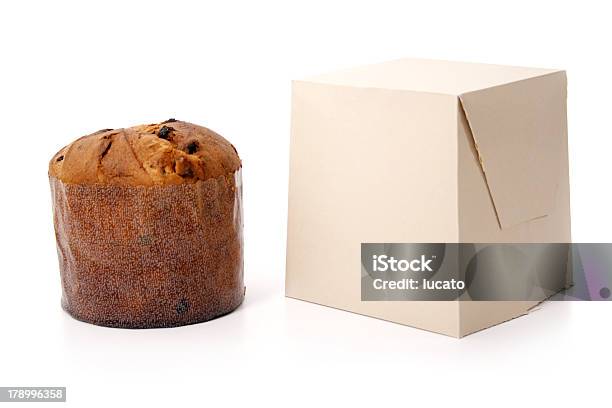 Panettone And Its Box Stock Photo - Download Image Now - Panettone, Box - Container, Package