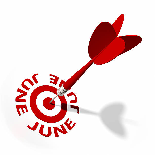 June Target stock photo