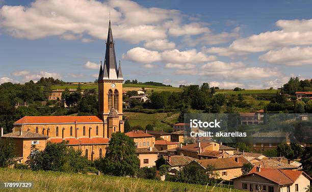 Village In Beaujolais Frankreich Stockfoto und mehr Bilder von Agrarbetrieb - Agrarbetrieb, Architektur, Baum