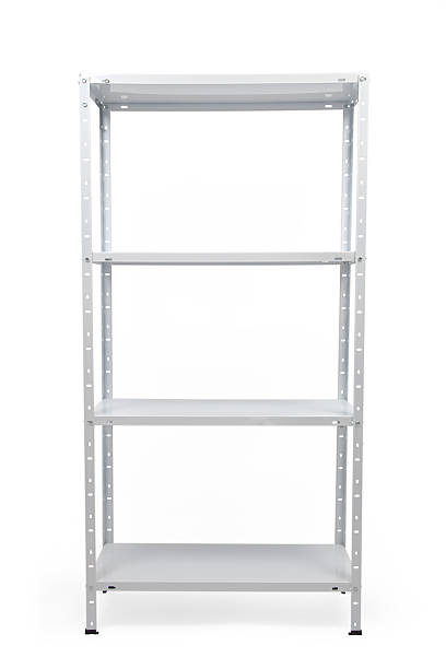 istock Strong Metal Warehouse Shelves 178998209