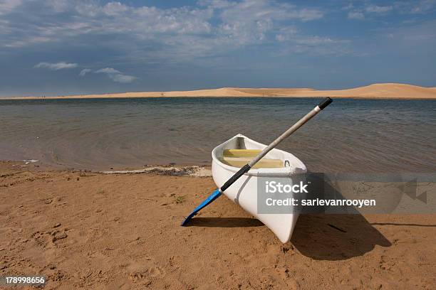Canoe At Kasouga Estuary Eastern Cape South Africa Stock Photo - Download Image Now - Beach, Canoe, Depression - Land Feature