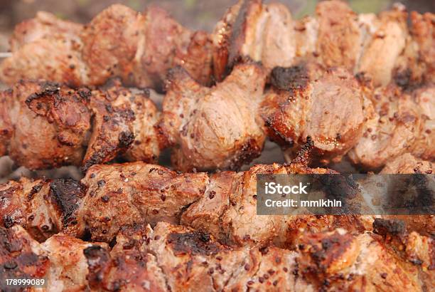 Kebabs Stock Photo - Download Image Now - Backgrounds, Barbecue - Meal, Barbecue Grill