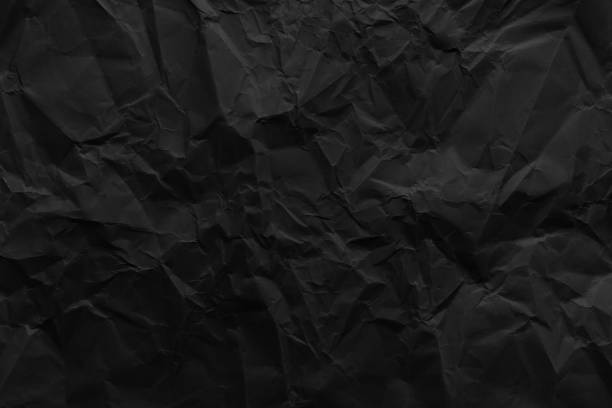 istock Black Crumpled Paper 1789996912