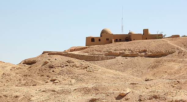 Howard Carter's House near Luxor, Egypt. Howard Carter was an English archaeologist known for discovering the tomb of 14th-century BC pharaoh Tutankhamun. howard carter stock pictures, royalty-free photos & images