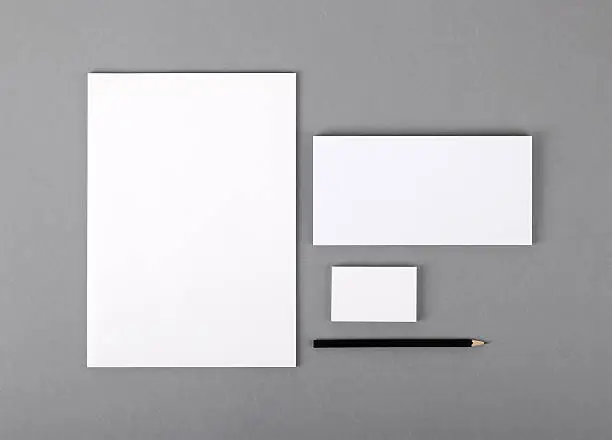 Photo. Template for branding identity. For graphic designers presentations and portfolios.