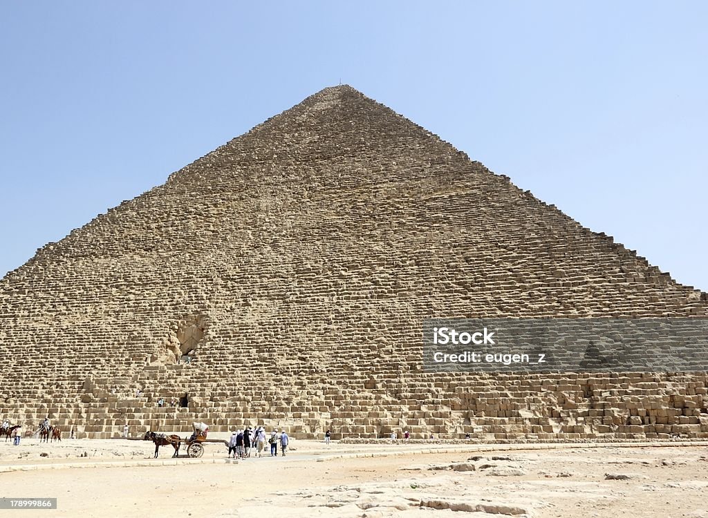 La grande pyramide de Gizeh, Le Caire. - Photo de Afrique libre de droits