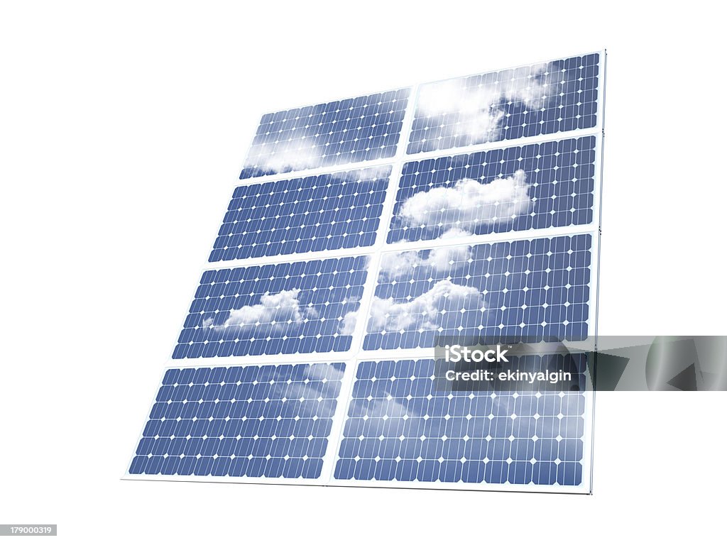 Painel Solar - Royalty-free Ao Ar Livre Foto de stock