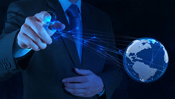 istock businessman hand holds social network 179001585