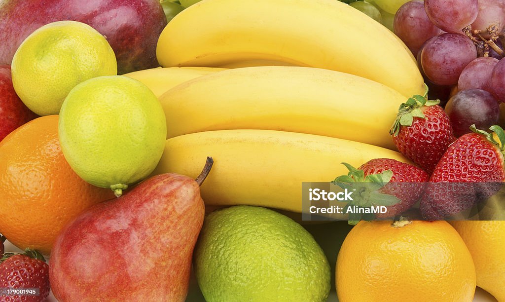 Fondo de frutas y bayas - Foto de stock de Agricultura libre de derechos