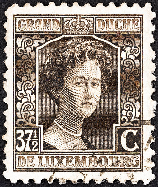 istock Luxembourg stamp shows Grand Duchess Adelaide (1914) 179002380